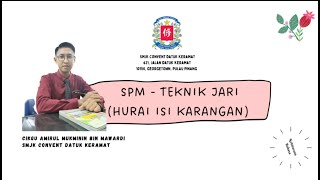 SPM - Teknik JARI (Menghurai Isi Karangan)