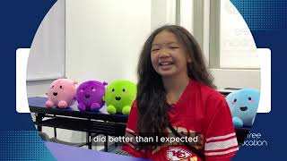 PSLE Math AL1! Cayla Shares How BlueTree Helped Her Achieve Top Results 🎯📘