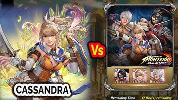 Cassandra Alexandra Rasen of Good and Evil In KOF ALLSTAR X SOULCALIBUR VI