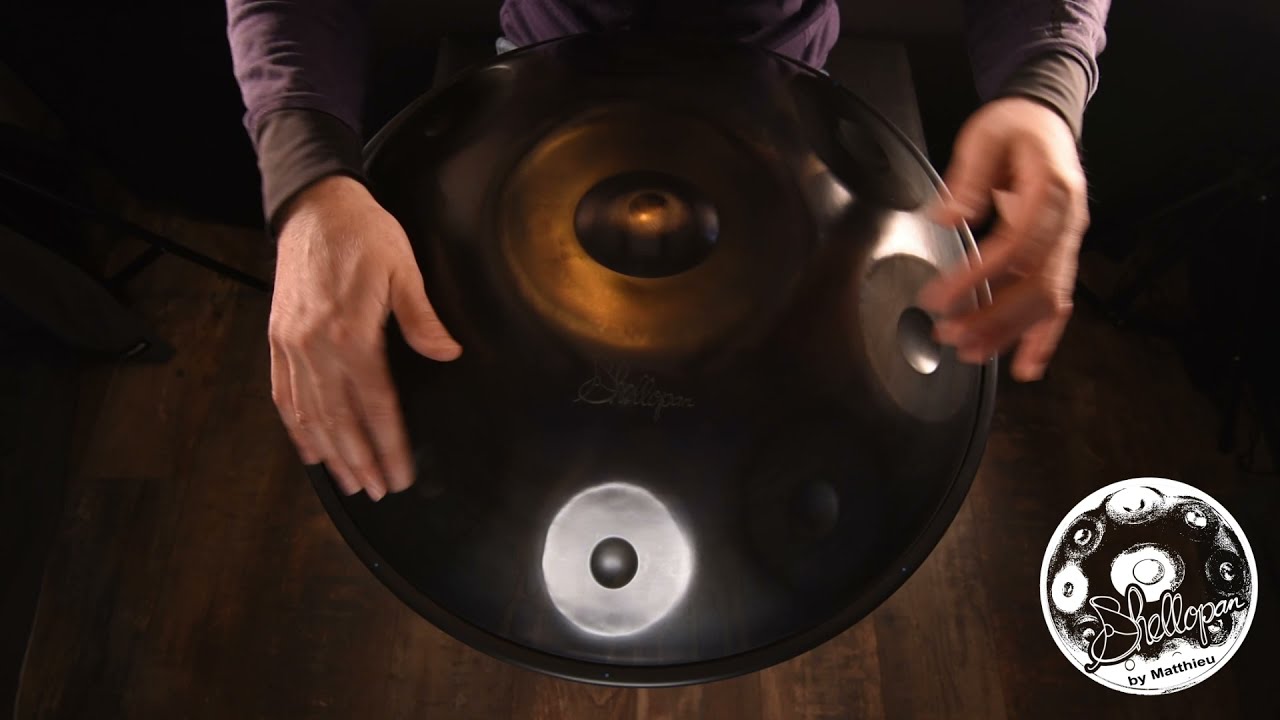 B2/E3 "Romanian & Hijaz & Kurd" 16 - Octatonic handpan - Shellopan by Matthieu