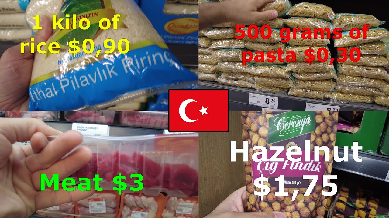 Turkish Supermarket Tour - prices in October 2023 - $1 = ₺27 - Istanbul