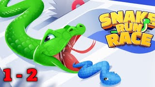 Snake Run Race - All Levels Gameplay Walkthrough ( Level 1-2 ) screenshot 4