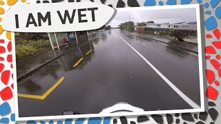 How to ride a SCOOTER in the RAIN!