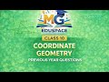 📘 Class 10 Maths | Coordinate Geometry | Previous Year Questions (PYQ)