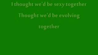 Video thumbnail of "Alanis Morissette Simple together lyrics"