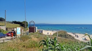 Praia da Pragueira em Sanxenxo na Galiza (Espanha)