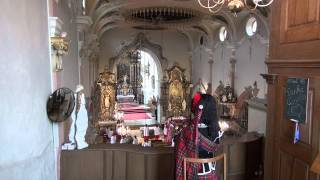 Hochzeit in Kirche Kirchhofen 25.4.2015 Dudelsack Bagpipe Organist Orgel Organ Highland Cathedral