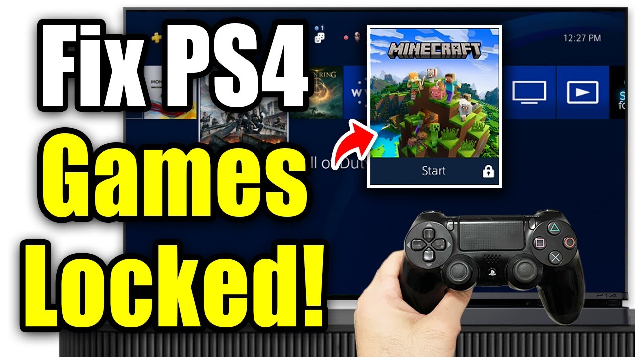 Как исправить заблокированные игры на PS4 (2026)