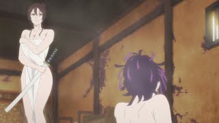 Yuzuriha and Sagiri Bath Scene | Jigokuraku | Ep 7