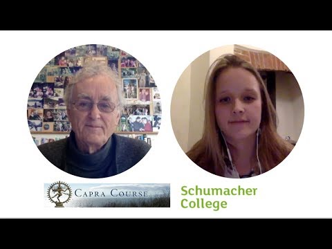 Fritjof Capra: Discussing Schumacher College, Holistic Science and Capra Course with Phoebe Tickell
