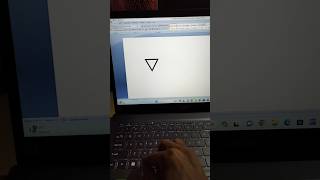 Computer Shortcut key Triangle ? shorts computer trending youtubeshorts msoffice viral video