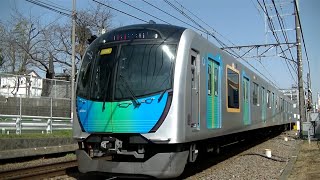 西武40000系40154F急行元町・中華街行き 東横線自由が丘－田園調布にて