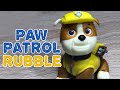 Fondant figure - RUBBLE from PAW PATROL