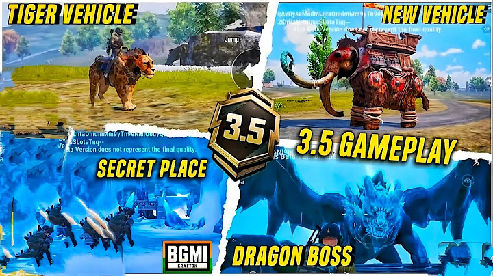 BGMI 3.5 UPDATE || Gameplay, Best Features, Release date, New Changes