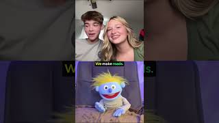 Siblings or Dating? 9 - Hilarious Omegle Puppets #shorts