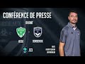 La conférence de presse avant Saint-Étienne vs Bordeaux