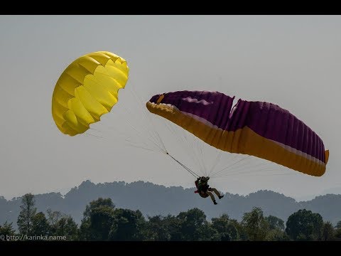 Падения на параплане (Paragliding craSH)3