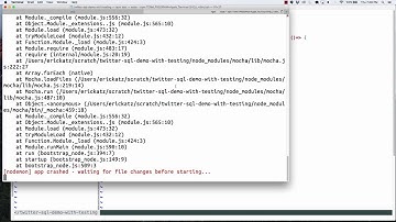 Twitter SQL Review With Testing