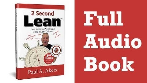 2 Second Lean  - Audio Book by Paul A. Akers