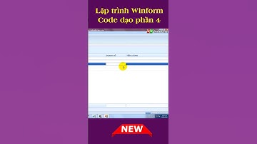 Code dạo phần mềm kết hợp với SQL Server