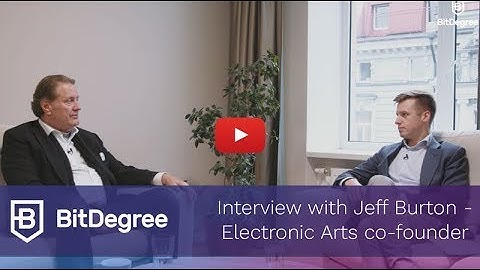 Jeff Burton - EA co-founder & Danielius Stasiulis discuss BitDegree.org