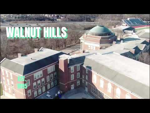 Walnut Hills high school (drone view)