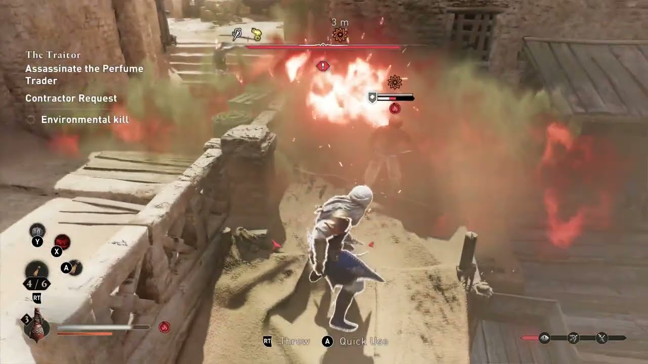 Assassins Creed Mirage Walkthrough Defend the People Achievement Do 10 Faction Contracts from Bureau