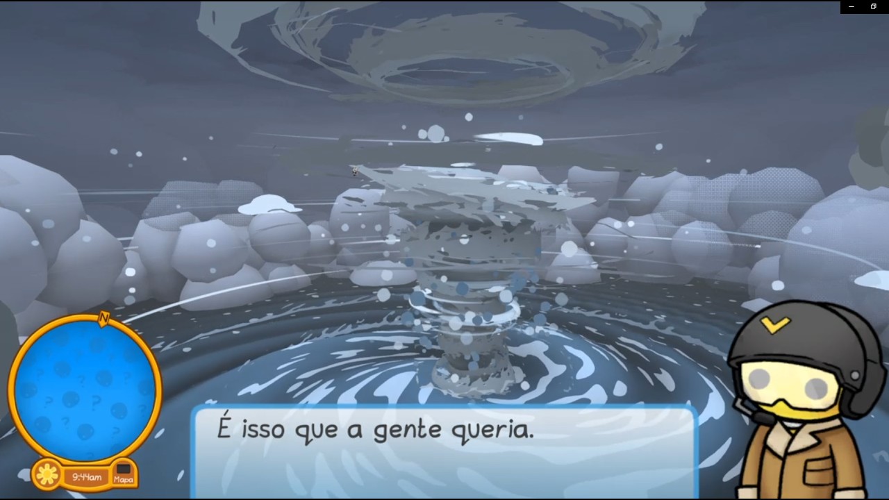 Entrei em uma tempestade no Wobbly Life