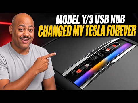 Tesla Model Y USB Hub Review (Hansshow)