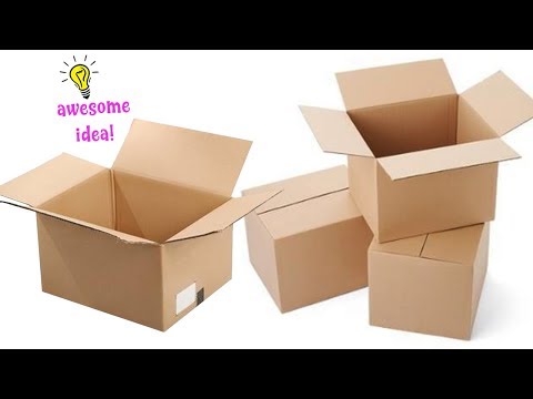 24 CARDBOARD BOXES IDEAS 