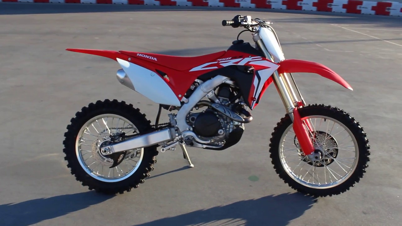2018 Honda CRF450RX - YouTube
