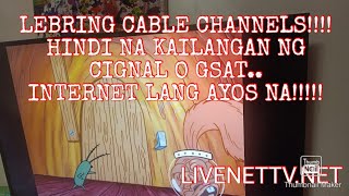 FREE LIVE TV CHANNELS |  NO CIGNAL Or  GSAT NEEDED | LIVENETTV.NET screenshot 5