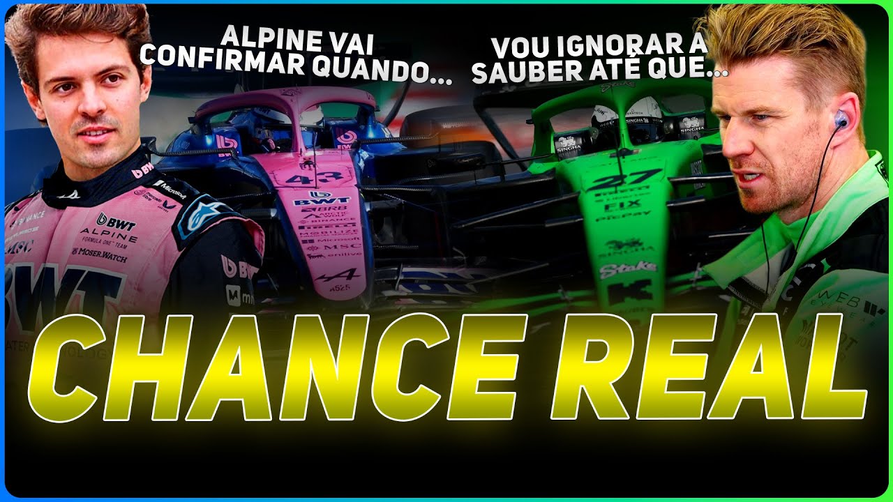 Sky sports REVELA Drugovich com CHANCE REAL na Alpine F1 em 2025 | Hulkenberg "DESPREZA" Sauber