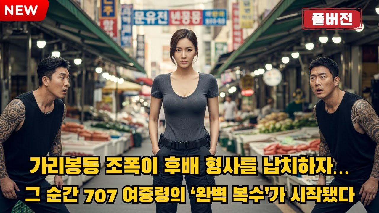 [실화]가리봉동 조폭에게 후배 형사 납치당하자… 707 여중령의 ‘완벽 복수’가 시작됐다 [오디오북] [반전사연] [감동사연]