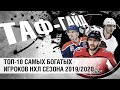 ТОП-10 самых богатых игроков НХЛ сезона 2019/2020 | ТАФ-ГАЙД