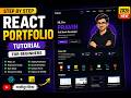 Modern React Portfolio Website Tutorial Part - 03