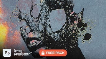 EASY ACID Effect Photoshop Tutorial (+ FREE Brush Pack)