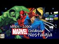 Marvel NOSTALGIA TV commercials 80s 90s and 2000s kids will remember