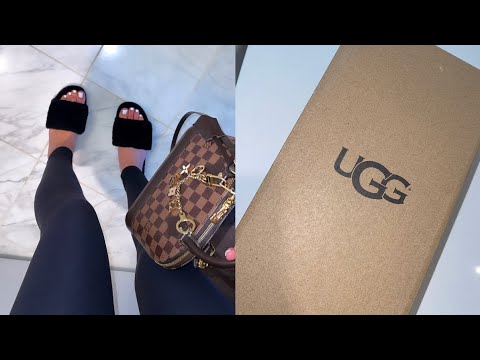 UGG COZETTE SLIDE UNBOXING & REVIEW ♡ 