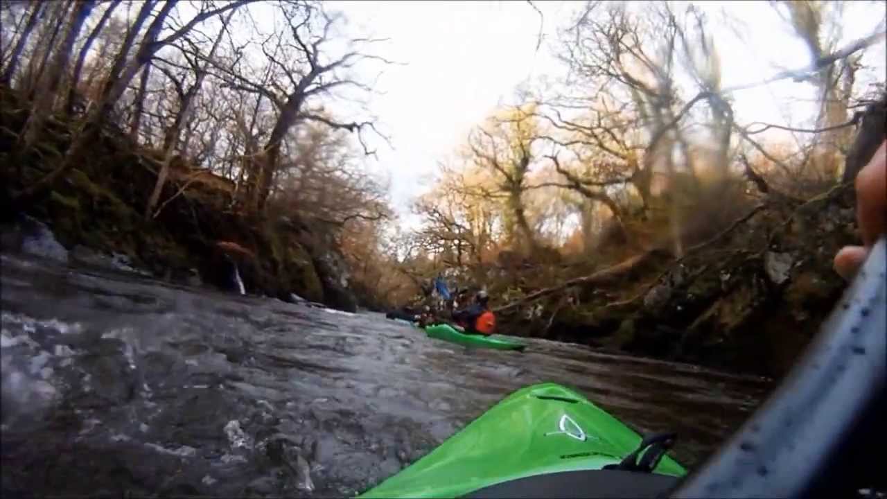 river conwy A5 road bridge to conwy falls
