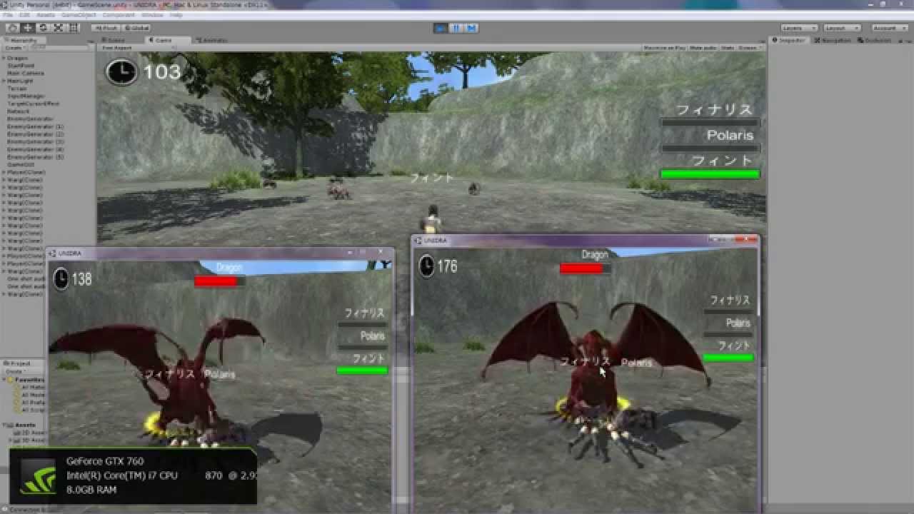 Unity ゲーム開発 オンライン３dアクションゲームの作り方 その２ Youtube