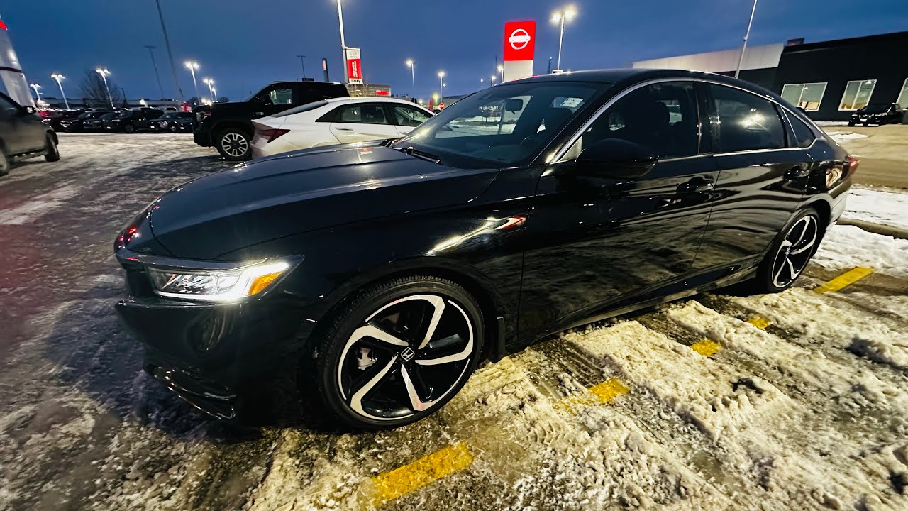 2019 Accord Sport Sedan, sunroof, heated seats, remote start - 80,289km