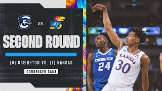 Creighton vs. Kansas - Second Round NCAA tournament extended highlights