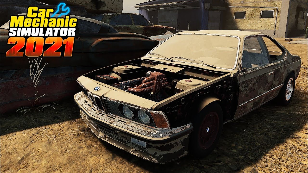 BMW 635 CSi Restoration - Car Mechanic Simulator 2021 - YouTube