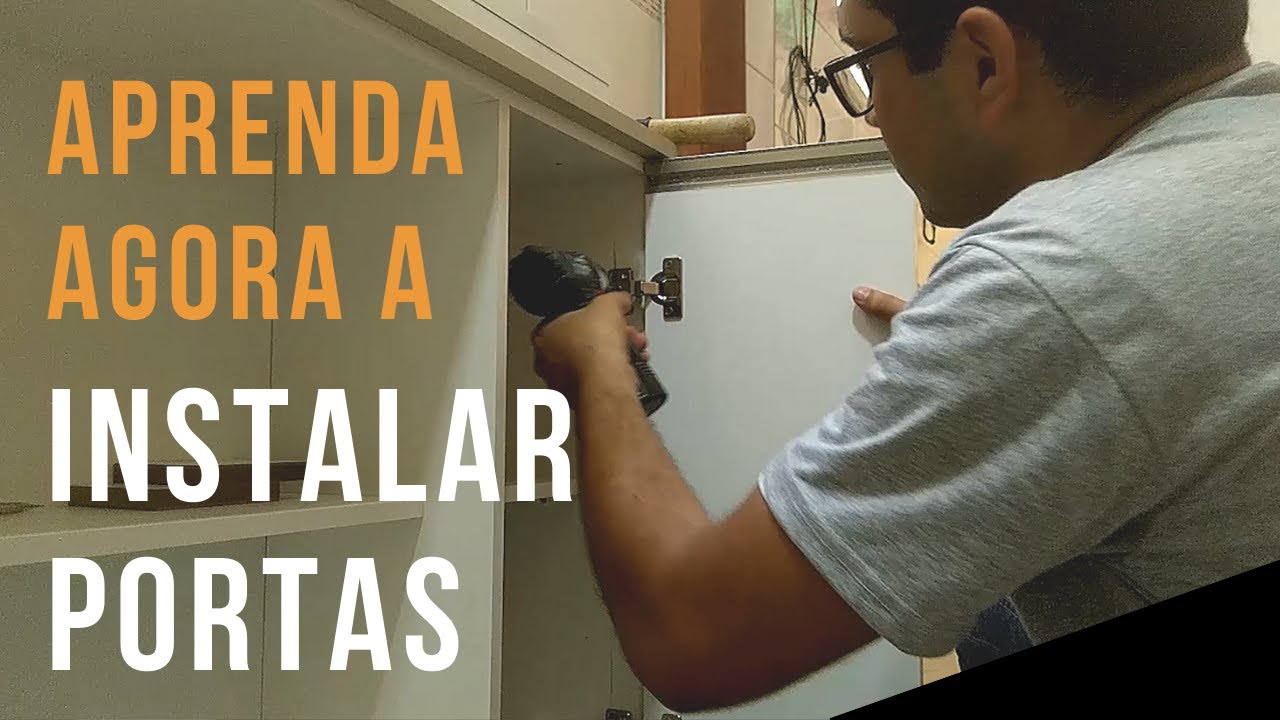 Montagem na Prática: Ajuste e Regulagem de Portas de Móveis Planejados
