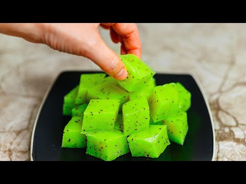 У вас есть киви? Приготовьте этот вкусный десерт! Гора конфет за 5 минут из простых ингредиентов!