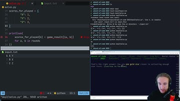 Advent of Code 2022 - Day 2 (Python)