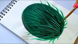 New Flower Painting Spring Flowers Painting How To Draw Flowers Easily / For Beginners