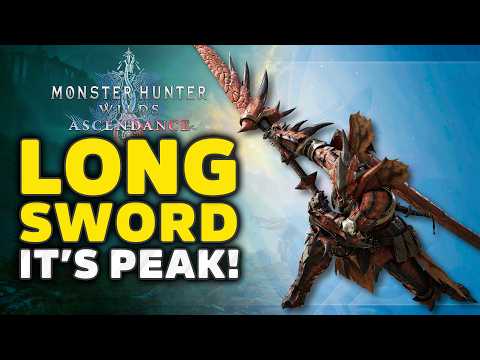 Monster Hunter Wilds Ascendance Long Sword Just Got EVEN BETTER - ALL New Moves & Gameplay