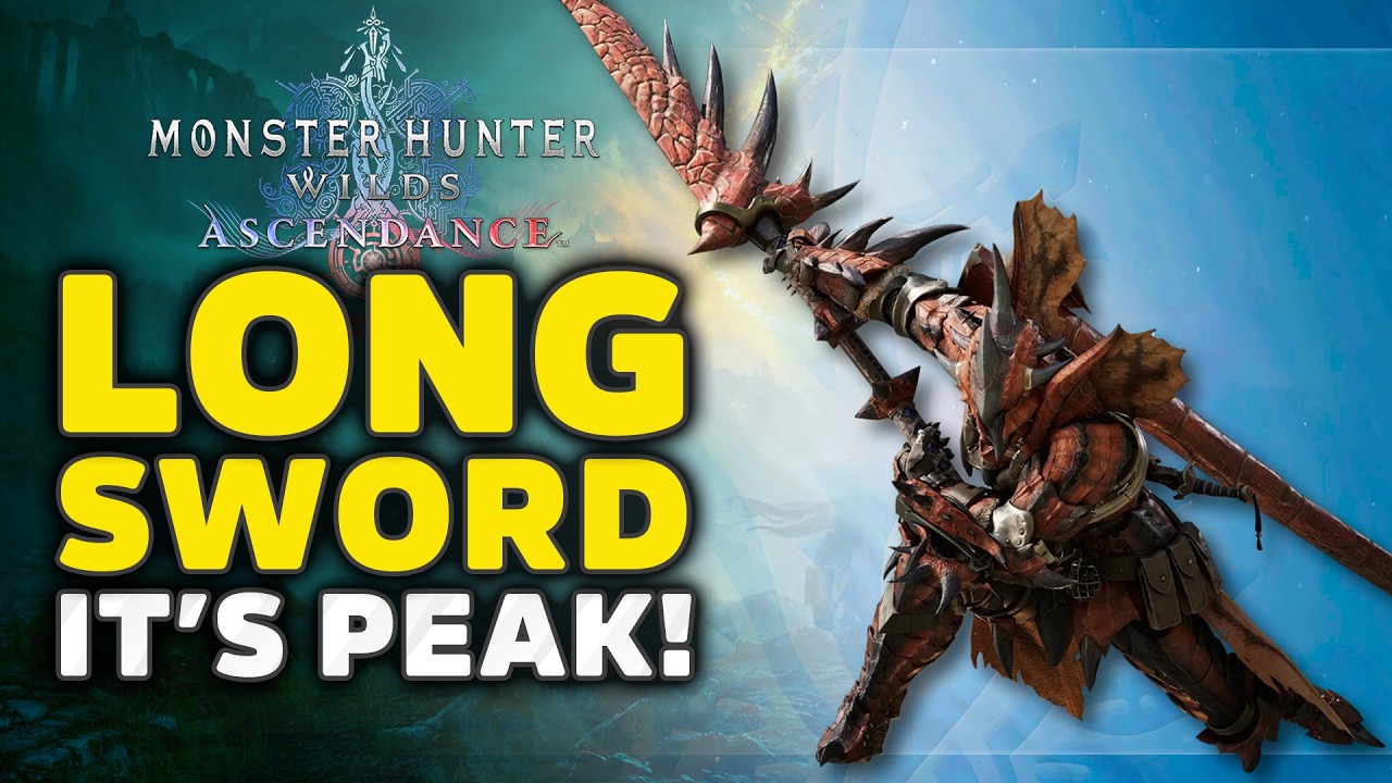 Monster Hunter Wilds Ascendance Long Sword Just Got EVEN BETTER - ALL New Moves & Gameplay